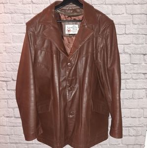 Leather leisure jacket by The Leather Shop